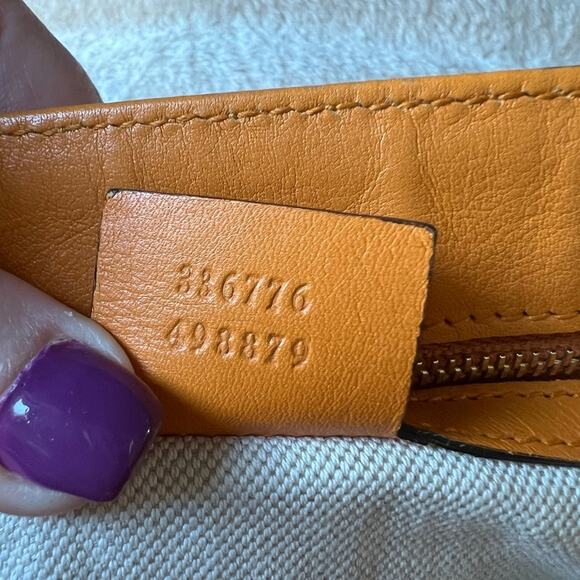 Gucci Orange Microguccissima Leather Medium Nice Tote - Picture 6 of 11